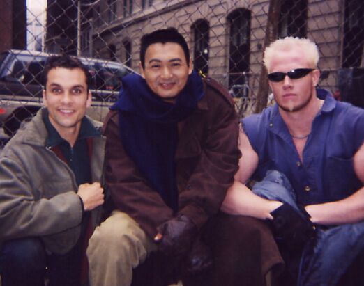 Sean Bell, Chow Yun Fat, and myself.......bulletproof monk