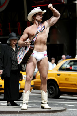 The Naked Cowboy