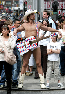 The Naked Cowboy