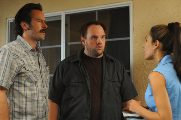 Still of Jason Lee, Ethan Suplee and Nadine Velazquez in Mano vardas Erlas (2005)