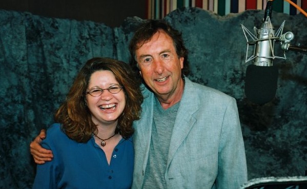 Jennifer Jones-Mitchell with Eric Idle