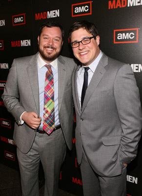 Michael Gladis and Rich Sommer at event of MAD MEN. Reklamos vilkai (2007)