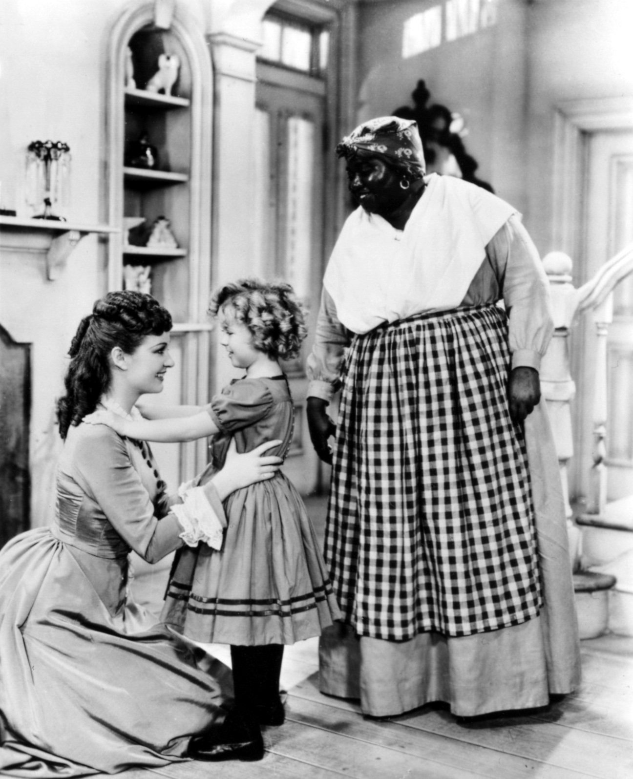 Shirley Temple, Hattie McDaniel and Evelyn Venable in The Little Colonel (1935)