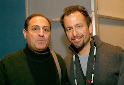 Andrew Jarecki and David Friedman at event of Born Into Brothels: Calcutta's Red Light Kids (2004)