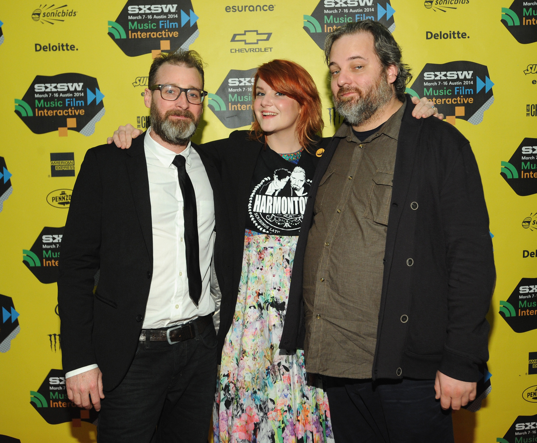 Dan Harmon, Erin McGathy and Neil Berkeley at event of Harmontown (2014)