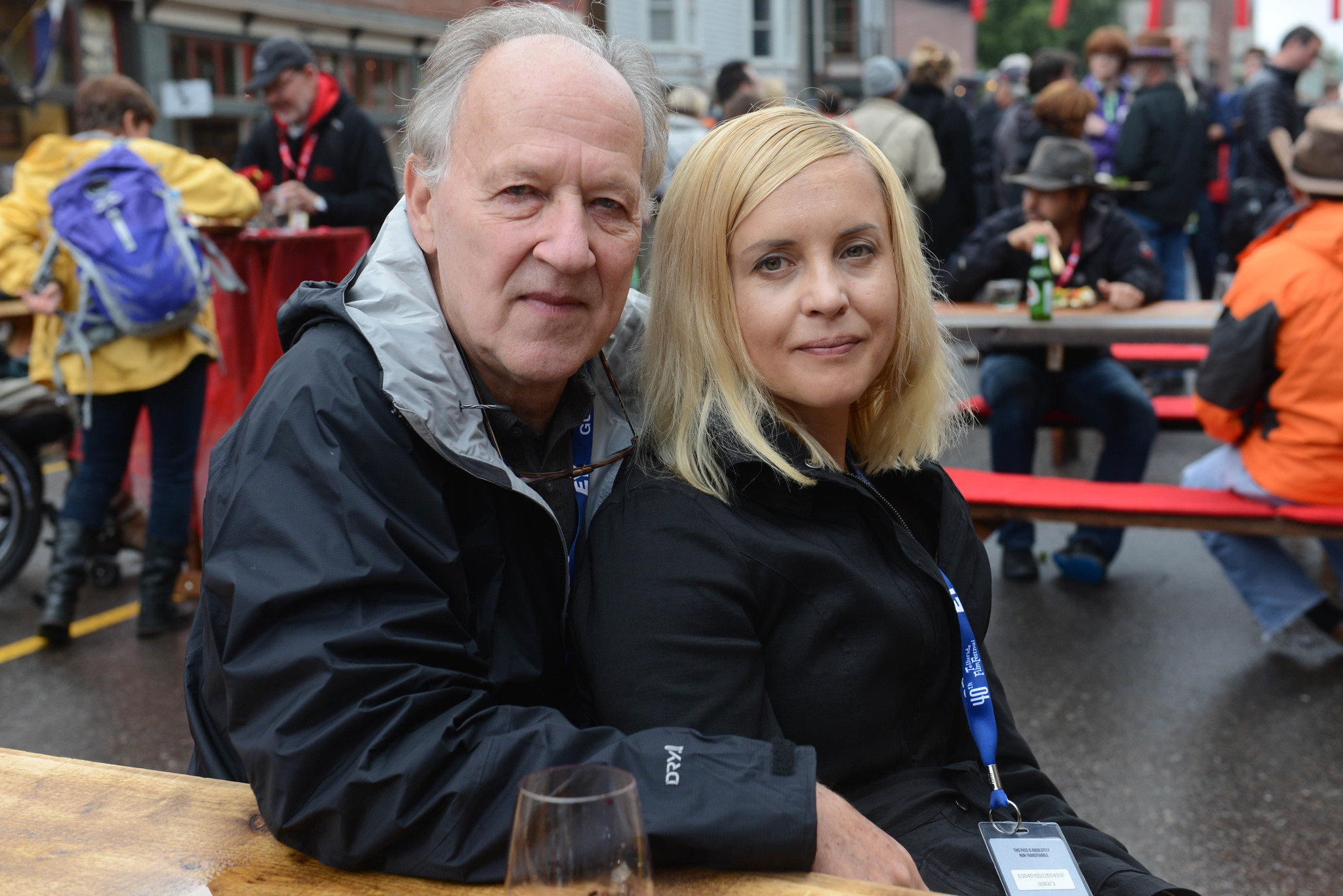 Werner Herzog and Lena Herzog
