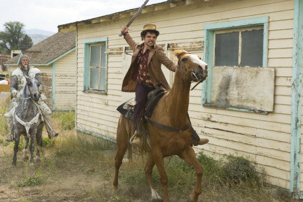 Still of Matt Frewer and Andrew Lee Potts in Alice (2009)