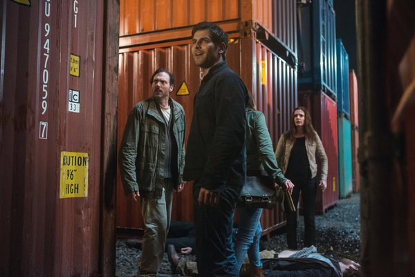 Still of Silas Weir Mitchell, Bitsie Tulloch and David Giuntoli in Grimm (2011)