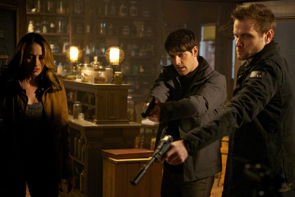 Still of Neil Hopkins, Bree Turner and David Giuntoli in Grimm (2011)