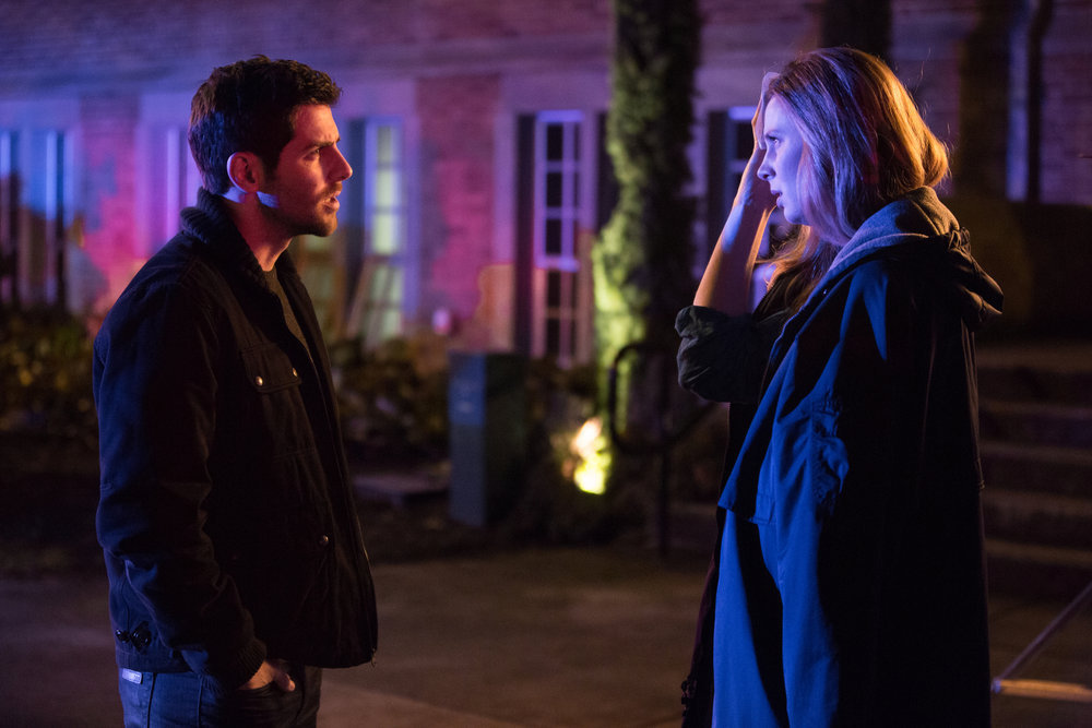 Still of Anne Dudek and David Giuntoli in Grimm (2011)