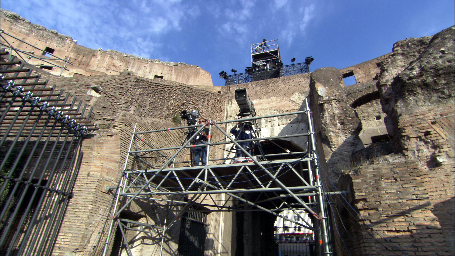 HD shooting in the Colosseum