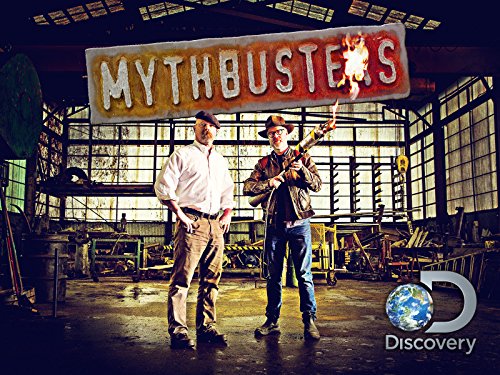 Still of Adam Savage and Jamie Hyneman in MythBusters: Unfinished Business (2015)