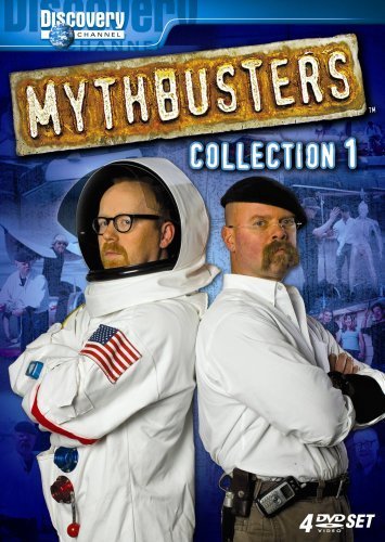 Adam Savage and Jamie Hyneman in MythBusters (2003)
