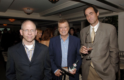 Bob Balaban, Regis Philbin and Joshua Sapan