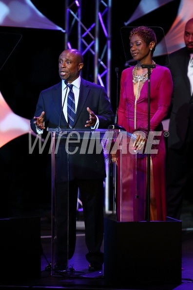 Presenting @ NAACP Theatre Awards 2013 @ Saban Theater in Beverly Hills, CA