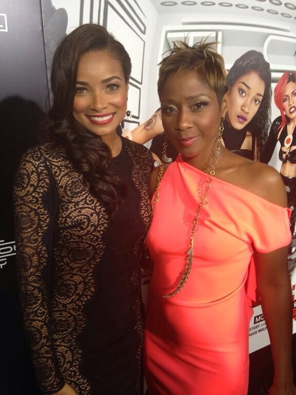 Rochelle Aytes & I at our CrazySexyCool: The TLC Story premier Oct 15, 2013 in NYC