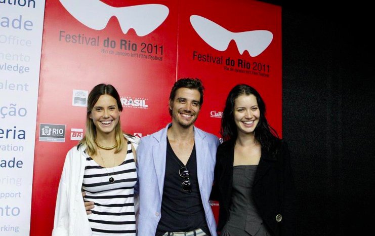 Livia de Bueno, Luca Bianchi and Nathalia Dill