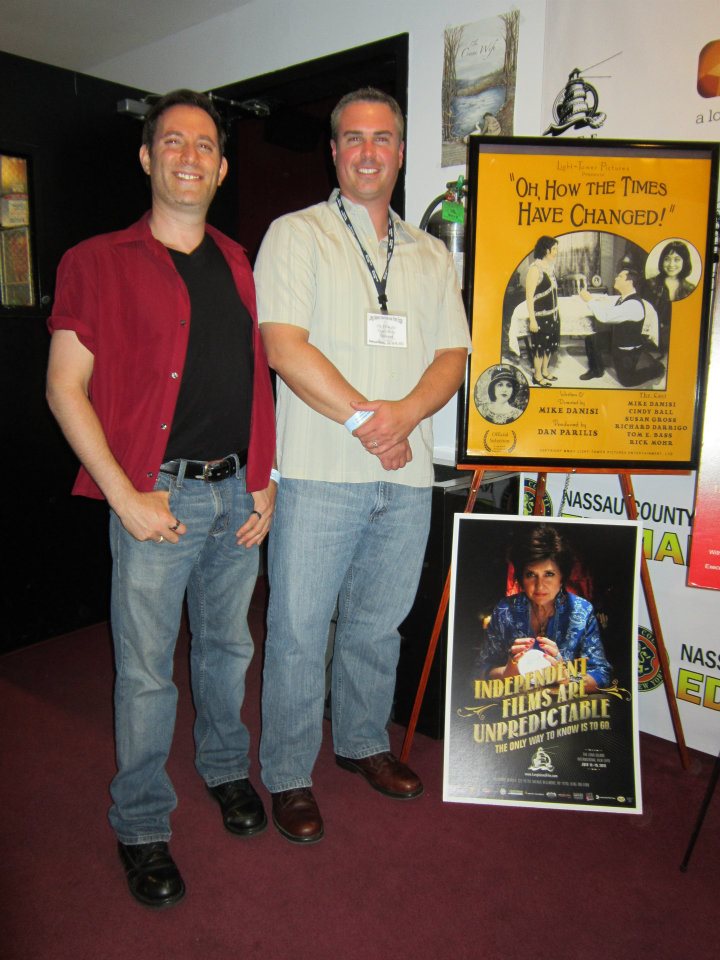 Producer Dan Parilis and Director Mike Danisi at LIIFE premiere screening of 