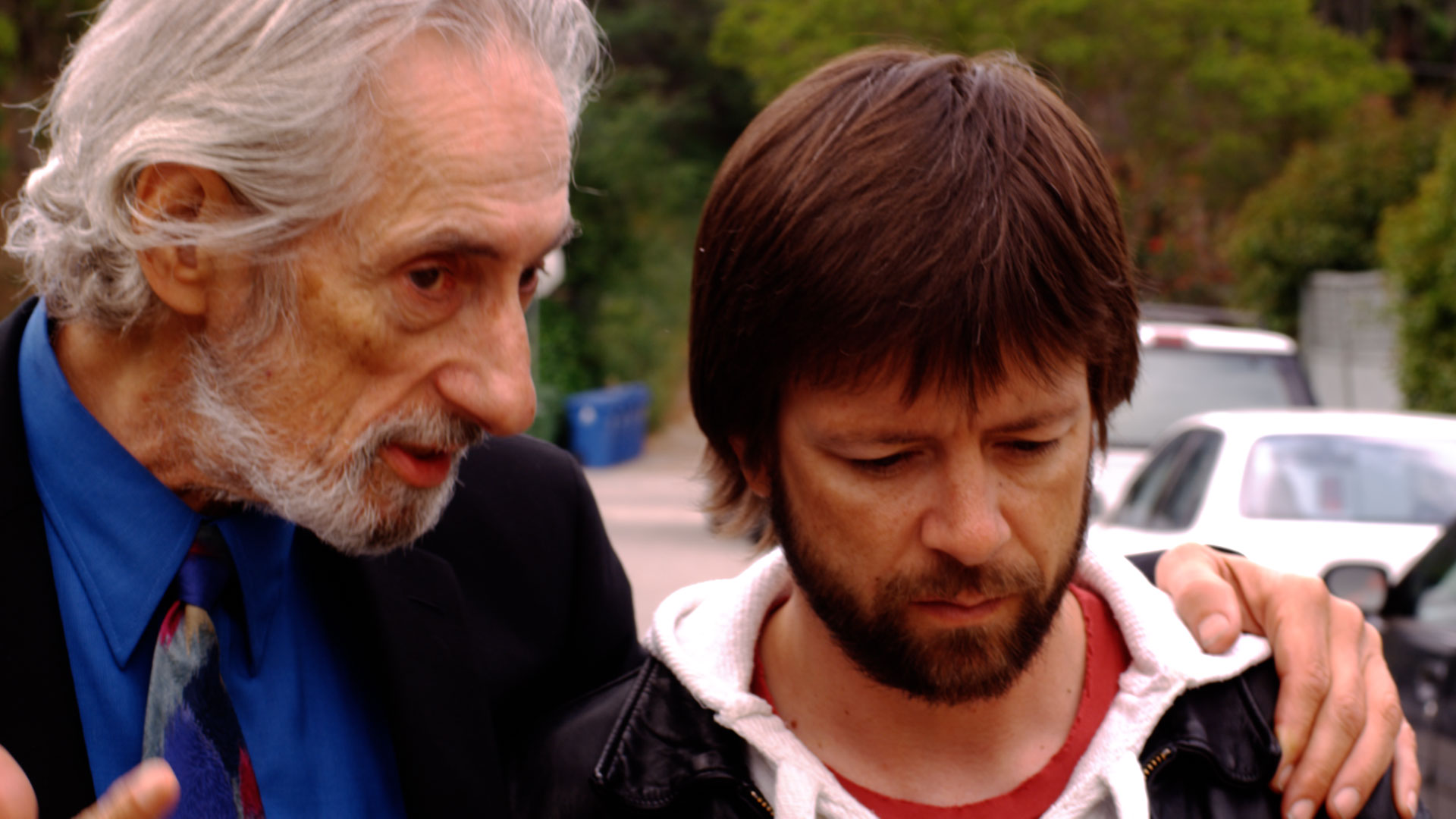 with Larry Hankin in The Last Hand