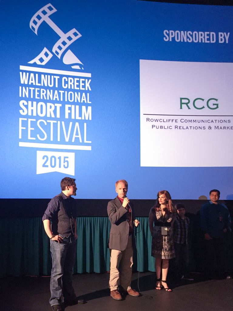 At Walnut Creek International Short Film Festival Q&A following 