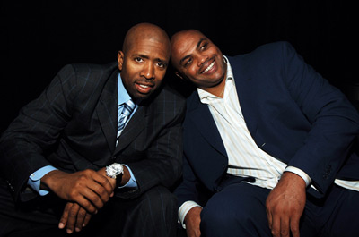 Charles Barkley and Kenny Smith