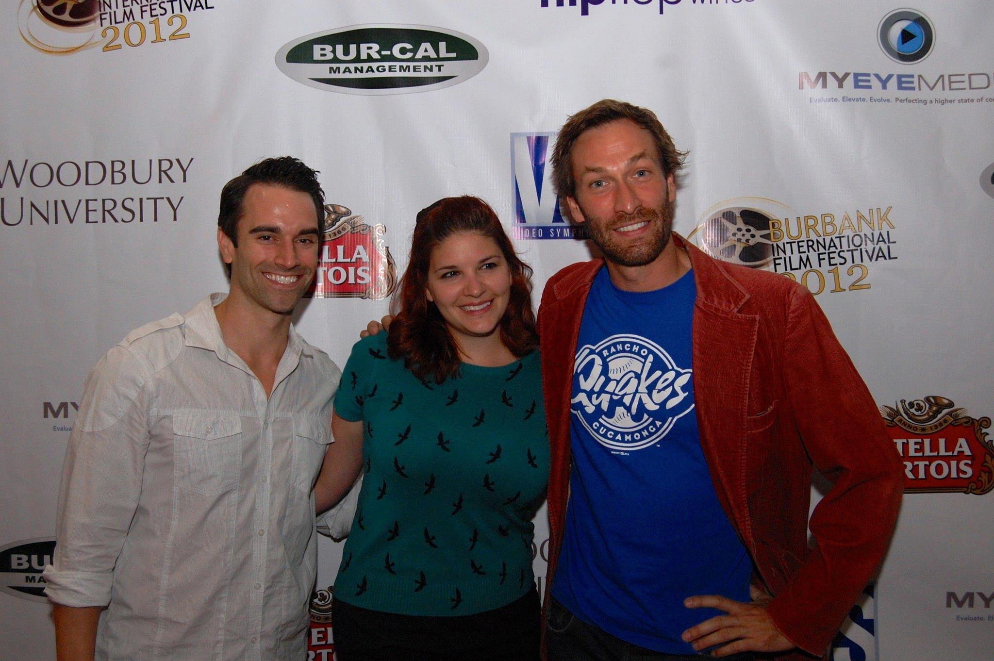 Jeff Gum, Trisha Gum and Bill Watterson at event of Losing Ferguson