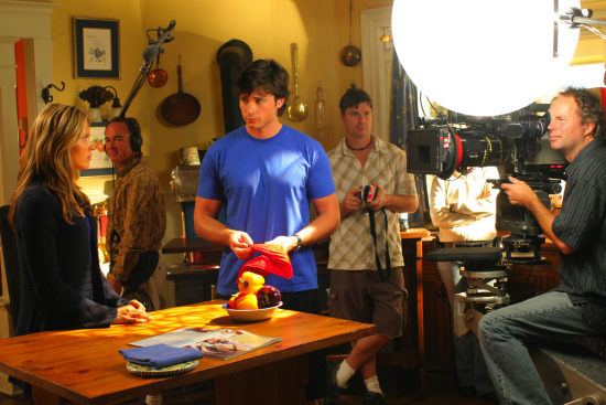 Still of Tom Welling and Pascale Hutton in Smallville (2001)