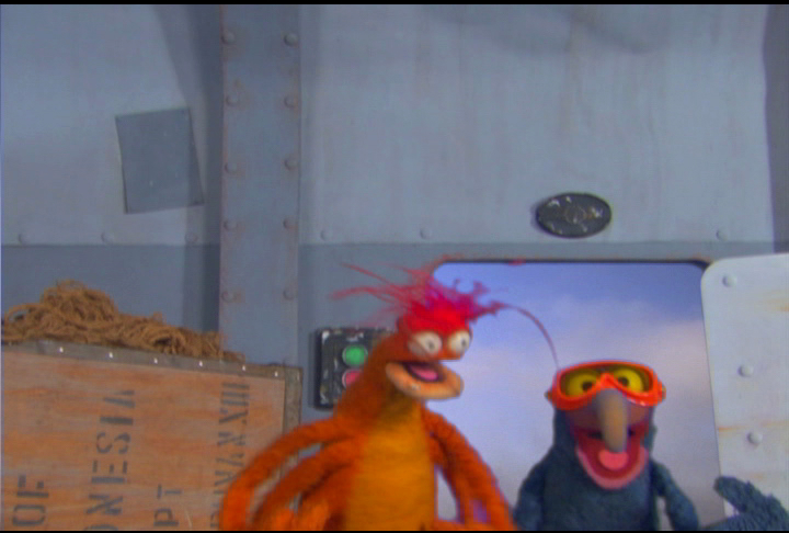 Muppets Gonzo tries naked sky jumping. Directed by Jim Janicek