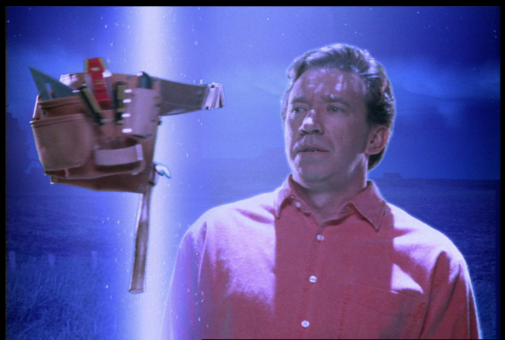 Tim Allen gets abducted by a UFO, then brought back... Directed by Jim Janicek