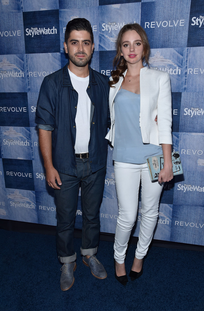 Beejan Land and Natasha Bassett attend 2014 People StyleWatch Annual Denim Awards