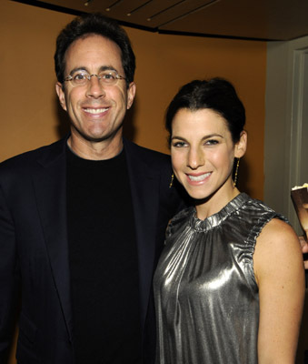 Jerry Seinfeld and Jessica Seinfeld at event of Filth and Wisdom (2008)