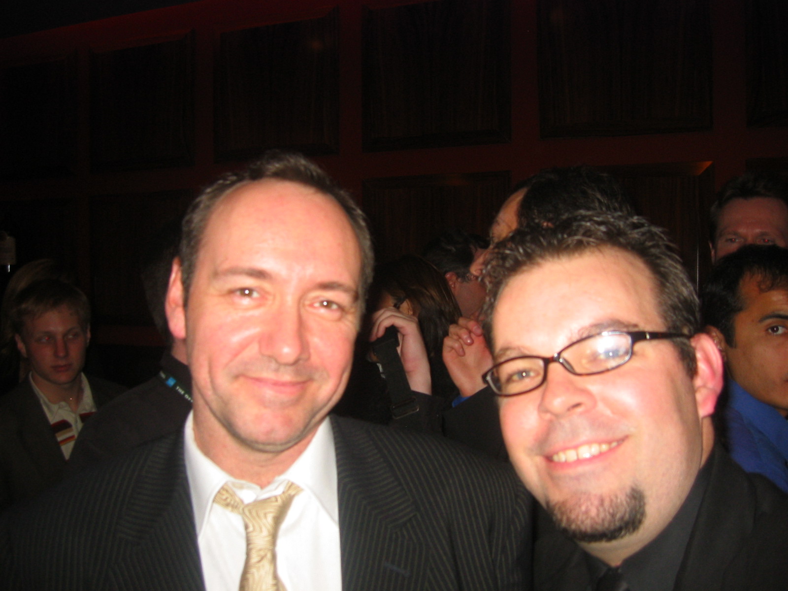 Kevin Spacey and Jeffrey Travis at the Tribeca Film Festival