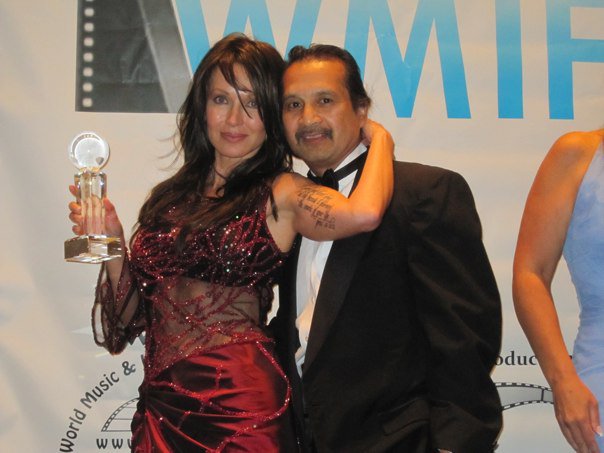 Lead Actress Award Winner Holly Anderson and Producer-Director June Daguiso WMIFF August 21, 2010
