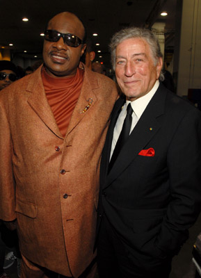 Tony Bennett and Stevie Wonder