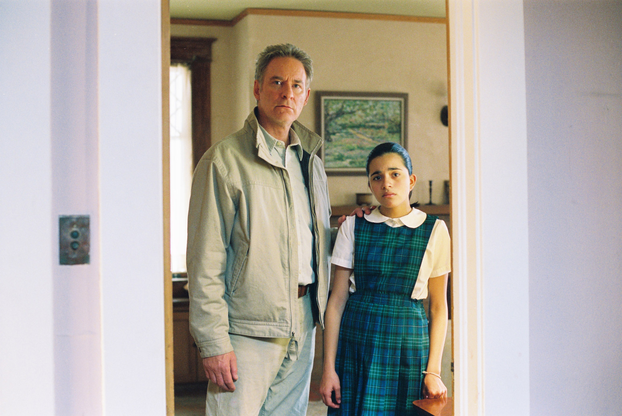 Still of Kevin Kline and Paulina Gaitan in Vergija (2007)