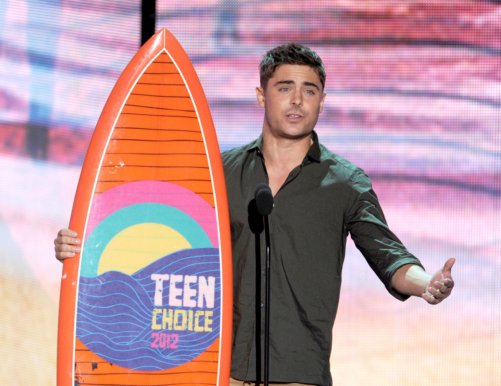 Zac Efron at event of Teen Choice Awards 2012 (2012)