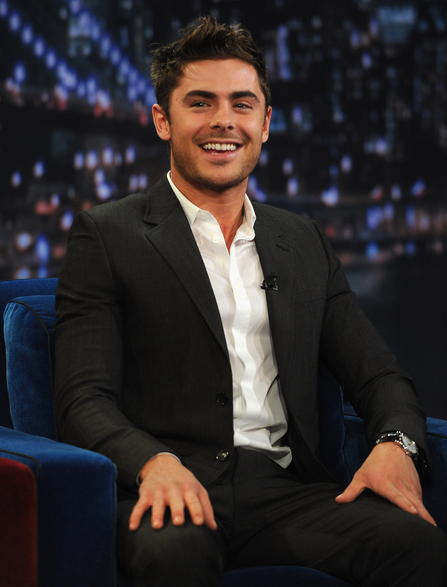 Zac Efron at event of Late Night with Jimmy Fallon (2009)