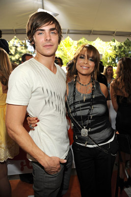 Paula Abdul and Zac Efron