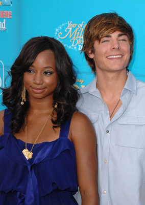 Monique Coleman and Zac Efron at event of High School Musical 2 (2007)
