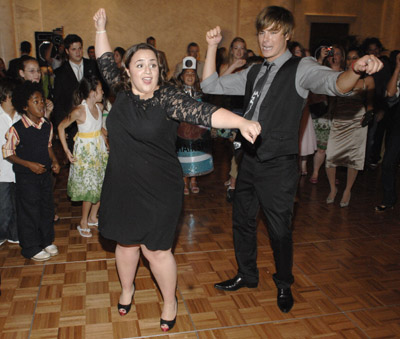 Zac Efron and Nikki Blonsky at event of Hairspray (2007)