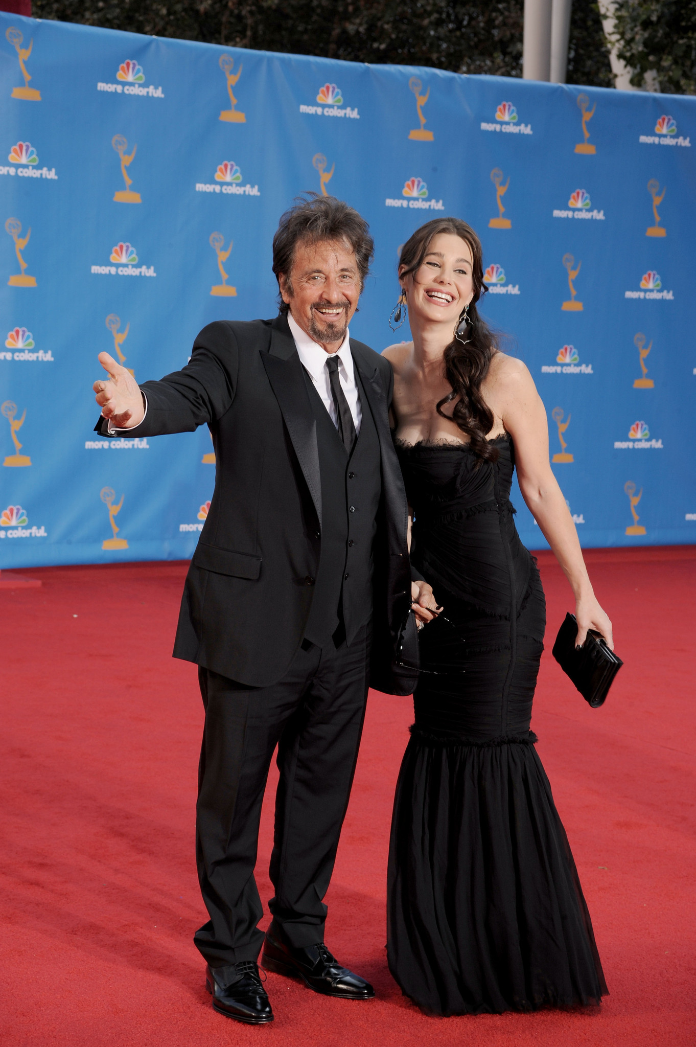 Al Pacino and Lucila Solá