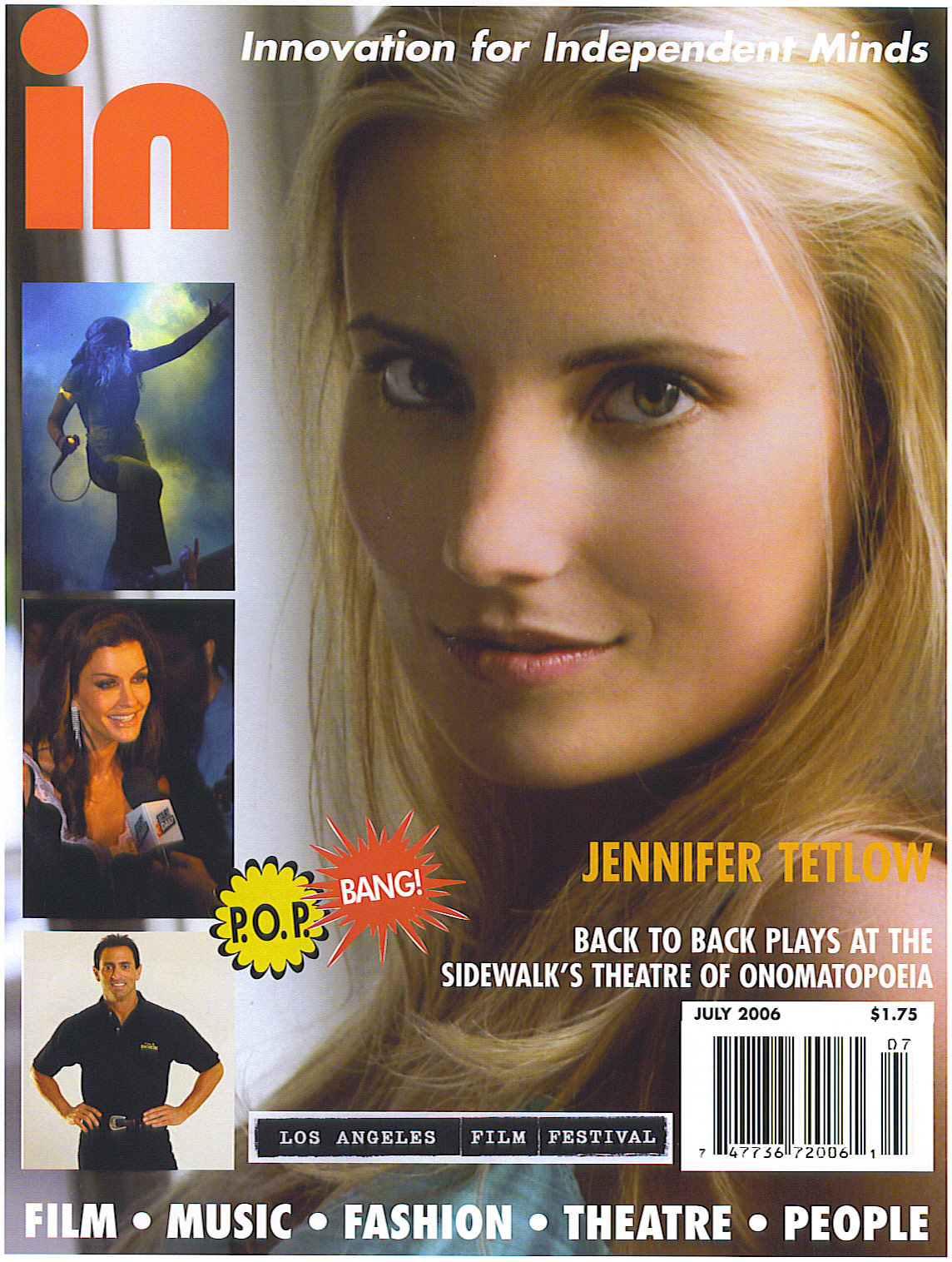 Jennifer Tetlow on the Cover of In Magazine