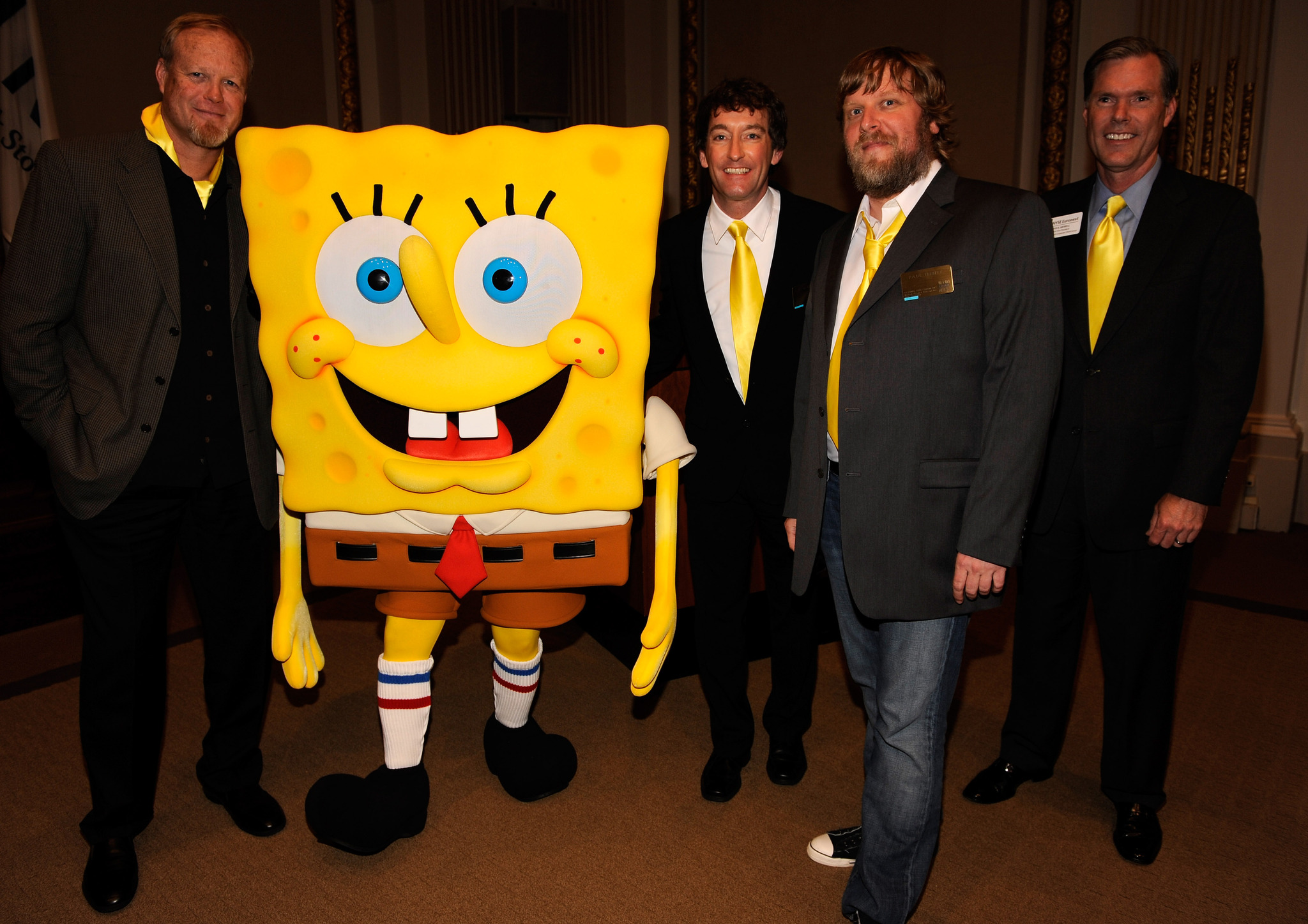 Bill Fagerbakke, Tom Kenny and Paul Tibbitt