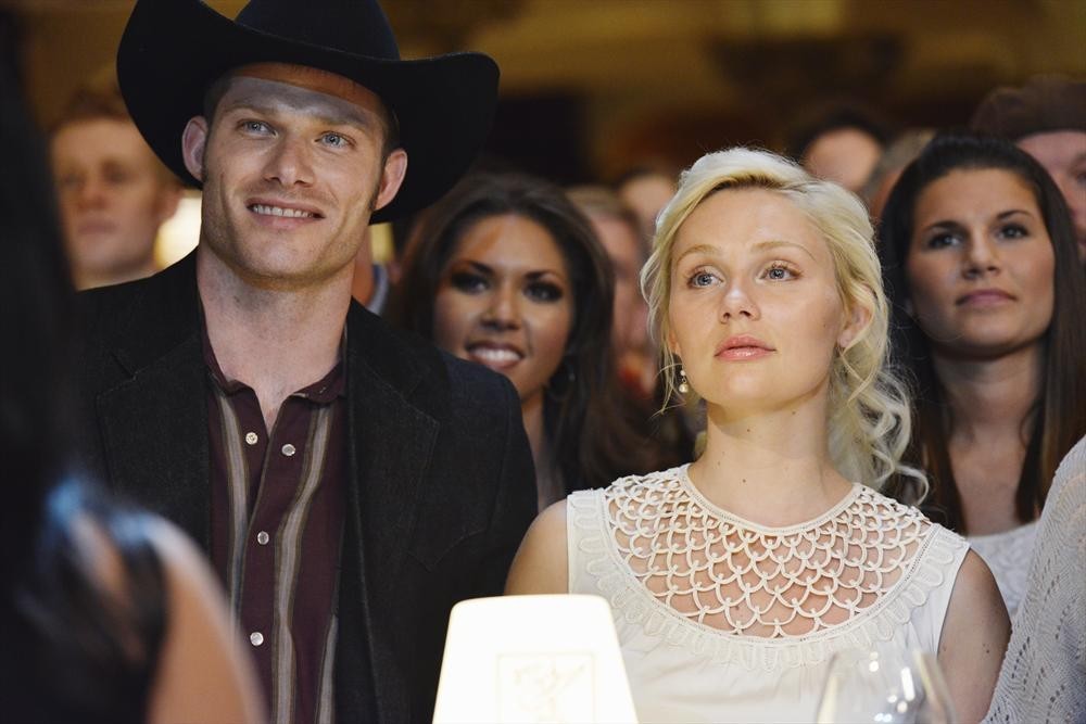 Still of Chris Carmack and Clare Bowen in Nashville (2012)