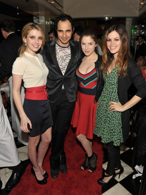 Anna Kendrick, Emma Roberts, Rachel Bilson and Zac Posen