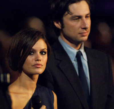 Zach Braff and Rachel Bilson