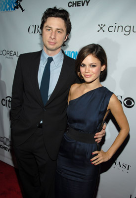 Zach Braff and Rachel Bilson