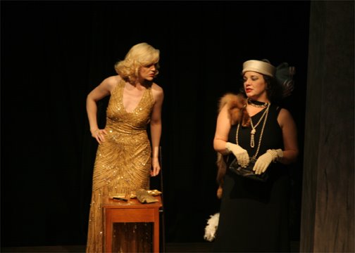 Yvonne Sayers as Mae West and Eileen Glenn as Texas Guinan in 