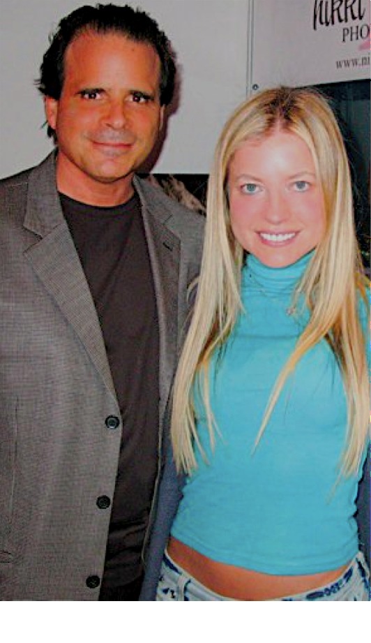 Peter Ziebert with actress and model Anna Kulinova