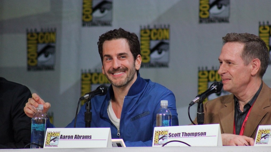 Aaron Abrams and Scott Thompson at the SDCC Hannibal Panel